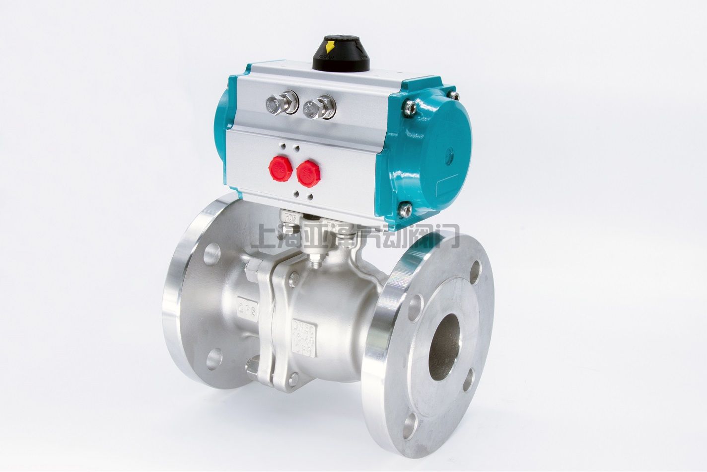 氣動法蘭高平臺球閥